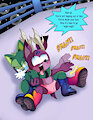 Valiant's Disastrous Wrestling Debut (Commission)
