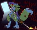 Chainsaw = crazy time by YouFurryFool