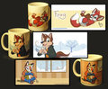 warm mugs by pandapaco