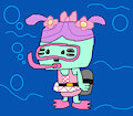 Scuba Daizy in Underwater by SandyCheeksandKennyCat