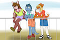 [ARISEN | SKETCH] - Hour:Zero main cast (summer) by DZAladan
