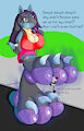 Commission for Mondo: Gamy is late for class by DanielaYuStar