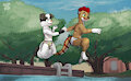 Jump to the lake