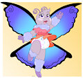 Viola Flying N Waving -By NazzNikoNanuke-