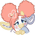 Milly Blush Sticker by Luckymiltank