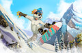 Lucky Snowboard