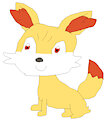 Fennekin by BlueFishGuyFan600