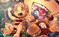 Maya `s first dinner! by Zapor666