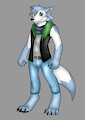 Falcon the Wolf by EmeraldSlime