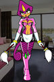 Ninja Maid Espio by ChaosCroc