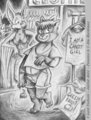 Penance at the clothing store. by LordFoxhole