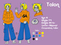My Fursona Reference Sheet