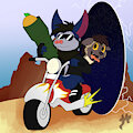 Fumibat Birthday Gift! by MoxiePawler