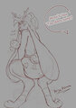 [Sketch] - "I am not cute" by HojaAstrale