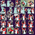 STICKERS COMMISSIONS OPEN -Info down below- by WeissOberhand