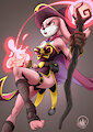 Bunny Mage by mysticalpha