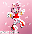 Amy Rose by kamiraexe