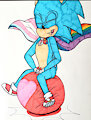 Sonic's bouncy fun (Pride Month)