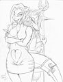 Leigh and Freya by Nightweaver20xxx