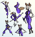 Character Concepts -ref sheet- by AbominationQu33n