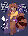 Cheeky Boi by RoareyRaccoon