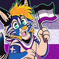 [COMM] Pride Animated Icon for Lycanrocario