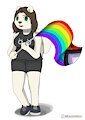 Hannah celebrates the pride month!