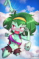 #392 - Rottytops Can't Keep It Together While Skydiving by lumineko