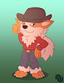 Arcanine Cowboy