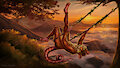 YCH | Mouse On A Swing On Summer Day