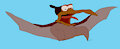 Terrified Petrie Drawing by DinoFun