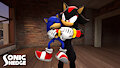 Sonic Caught In A Headlock - 2021 by StoneHedgeART
