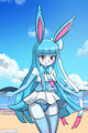 #394 - Hime Wearing Brionne's Dress by lumineko