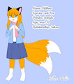 Willow the fox by AleuOliver