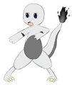 Albino Charmander by Fluxio
