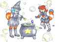 Two Girls, One Cauldron