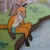 Fox by the Stream 2