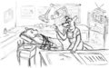Dentist Hate - Sketch by Yip