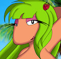 Cow bikini Show-off - Lemina by WAtheAnum