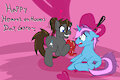 Hearts and Hooves Day Heart