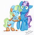Getting the Foalsitter Muddy