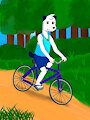 The bike Oshawott boy