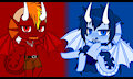 I made dragon men! by UmbrusKun