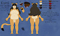 Kami Reference Sheet (SFW, 2022)
