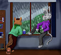 Watching the storm