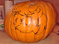 Vamp Filly Peach Fuzz pumpkin WIP #1