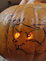 Vamp Filly Peach Fuzz pumpkin WIP#2