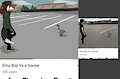 Damien vs Goose