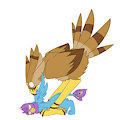 Chocobo Preening