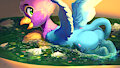 Flower Bird Bath